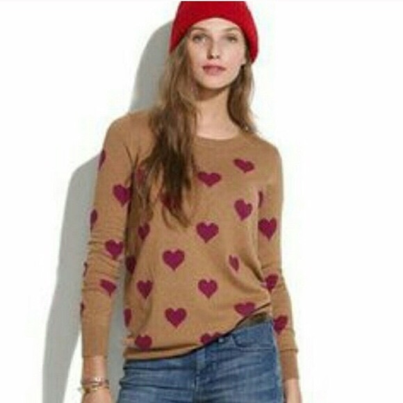 Madewell Sweaters - WALLACE BY MADEWELL HEART SWEATER